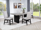 Sebastian Black/Gray Dining Table