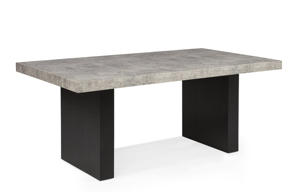 Sebastian Black/Gray Dining Table