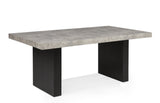 Sebastian Black/Gray Dining Table