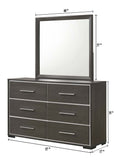 Sharpe Brown Upholstered Panel Bedroom Set