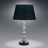 Stacked Ball Chrome 29" Table Lamp, Set of 2 - Crown Mark | Olivia Furniture