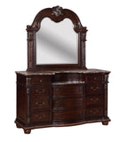 Stanley Cherry Brown Bedroom Mirror (Mirror Only) - Crown Mark | Olivia Furniture