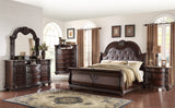 Stanley Cherry Brown Bedroom Mirror (Mirror Only) - Crown Mark | Olivia Furniture