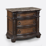 Stanley Coffee Brown Upholstered Sleigh Bedroom Set