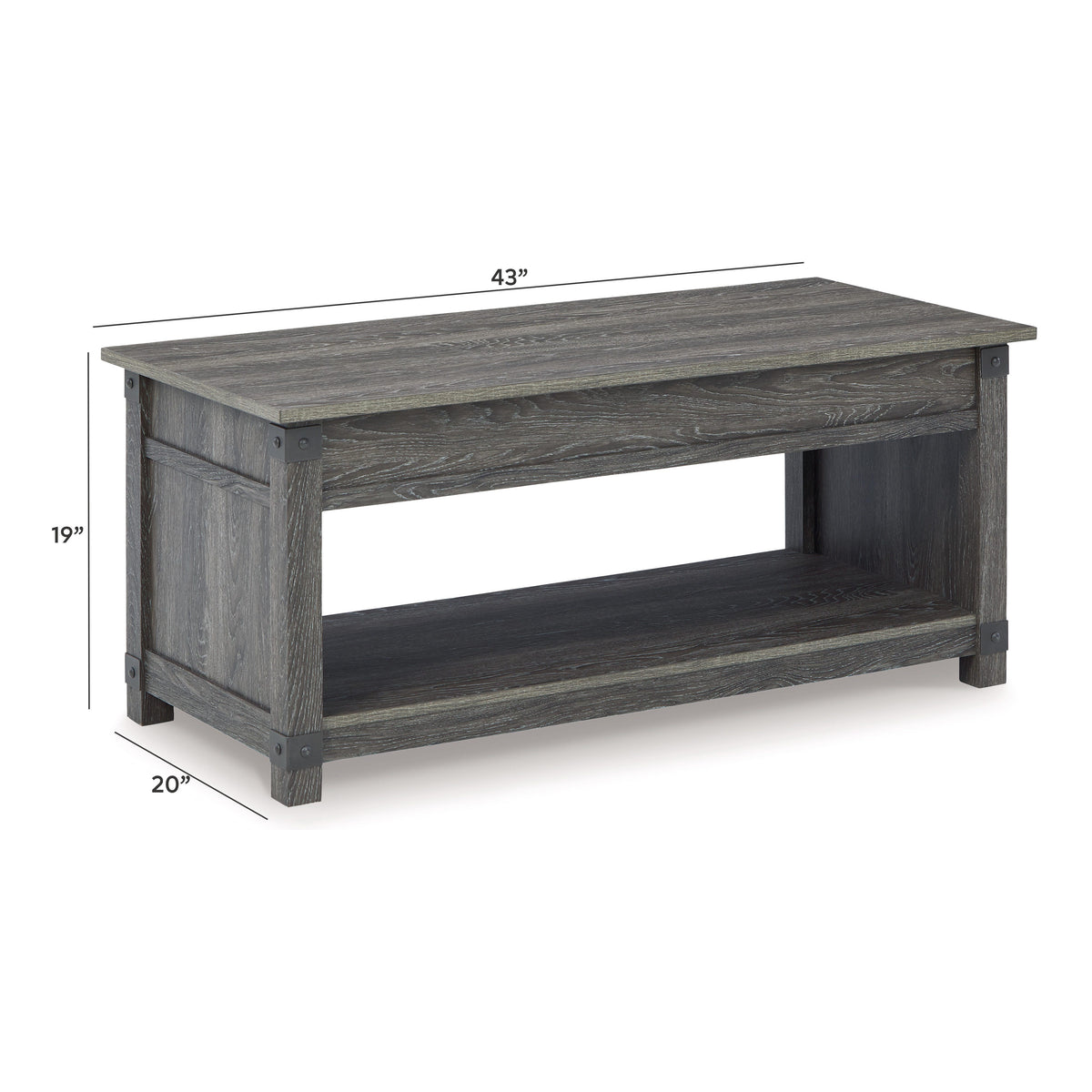 Freedan Lift-Top Coffee Table