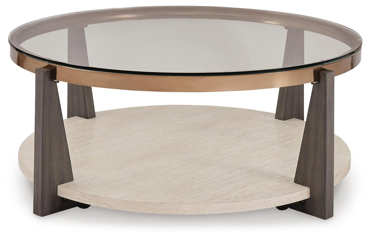 Frazwa Coffee Table and 2 End Tables