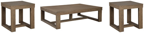 Cariton Gray Coffee and End Table Set