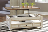 Realyn Coffee Table with Lift Top