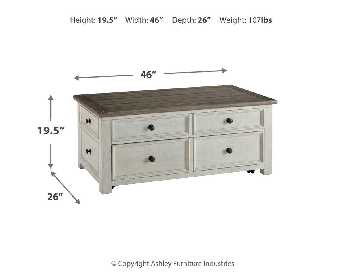 Bolanburg Coffee Table with Lift Top