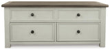 Bolanburg Coffee Table and 2 Chairside End Tables with Console