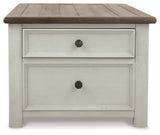 Bolanburg Coffee Table with End Table and Chairside End Table