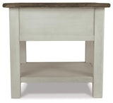 Bolanburg Coffee Table with End Table and Chairside End Table
