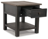 Tyler Creek Coffee Table and 2 End Tables with Console