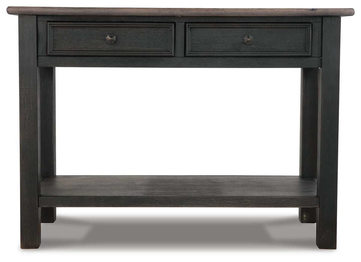 Tyler Creek Coffee Table and 2 End Tables with Console