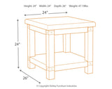 Carynhurst Coffee Table and 2 End Tables