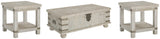 Carynhurst Coffee Table and 2 End Tables