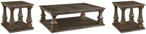 Johnelle Gray Coffee and End Table Set