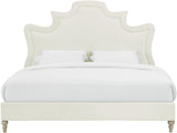Serenity Cream Performance Velvet Bed - King