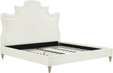 Serenity Cream Performance Velvet Bed - King