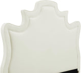 Serenity Cream Performance Velvet Bed - King