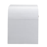 Hump 26" Arched Nightstand With Drawer - White