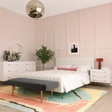 Trident 62" 6-Drawer Dresser - White