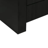 Hump 62" Arched 6-Drawer Dresser - Black