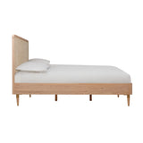 Carmen Natural Ash and Cane Bed - Queen