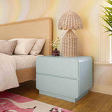 Sagura 28" 2-Drawer Nightstand - Blue