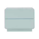 Sagura 28" 2-Drawer Nightstand - Blue