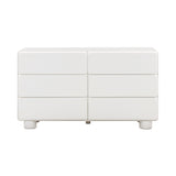 Tammy 56" 6-Drawer Dresser - White