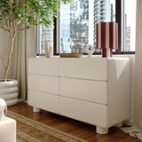 Tammy 56" 6-Drawer Dresser - White
