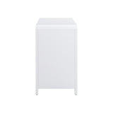 Patty 62" Rattan 6 Drawer Dresser - White