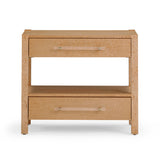 Brandyss 26" Burl 2-Drawer Nightstand - Birdseye Maple