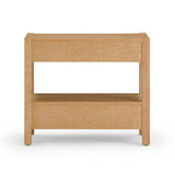 Brandyss 26" Burl 2-Drawer Nightstand - Birdseye Maple