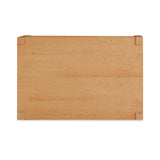 Brandyss 26" Burl 2-Drawer Nightstand - Birdseye Maple