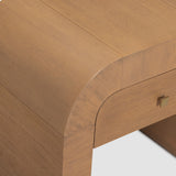 Hump 26" Arched Nightstand With Drawer - Natural