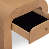 Hump 26" Arched Nightstand With Drawer - Natural