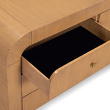 Hump 62" Arched 6-Drawer Dresser - Natural