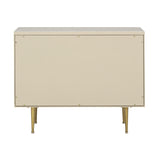 Trident 28" 3-Drawer Nightstand - Taupe
