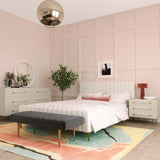Trident 62" 6-Drawer Dresser - Taupe