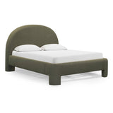 Orphea Performance Boucle Bed - Kale Green / Queen