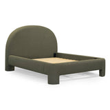 Orphea Performance Boucle Bed - Kale Green / Queen