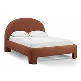 Orphea Performance Boucle Bed - Autumn Red / Queen
