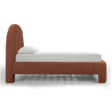 Orphea Performance Boucle Bed - Autumn Red / Queen