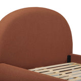 Orphea Performance Boucle Bed - Autumn Red / Queen