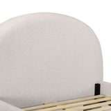 Orphea Performance Boucle Bed - Off-White / Queen
