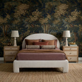 Orphea Performance Boucle Bed - Off-White / Queen