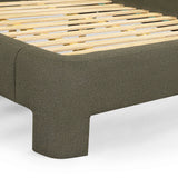 Orphea Performance Boucle Bed - Kale Green / King