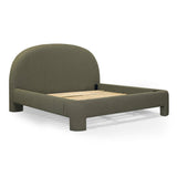 Orphea Performance Boucle Bed - Kale Green / King